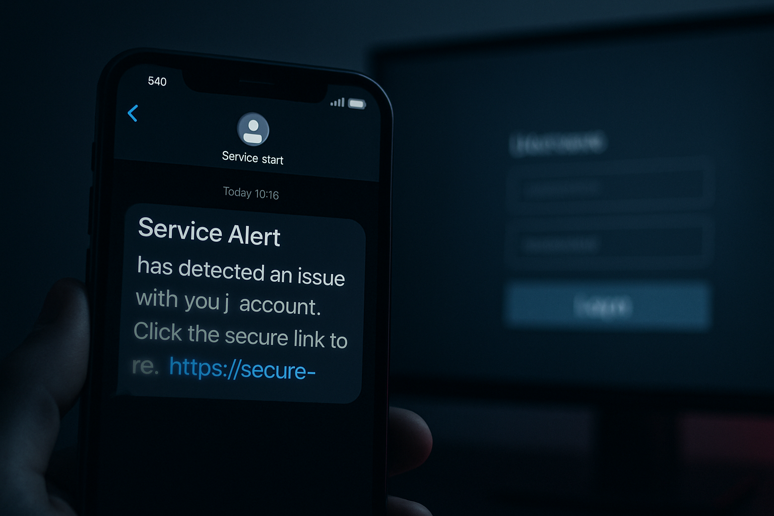 Credential Theft via SMS: How Phishing Bypasses Message Apps